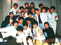 高校三年生の冬、金剛寮で冬休み返上で、みんなで勉強しました
